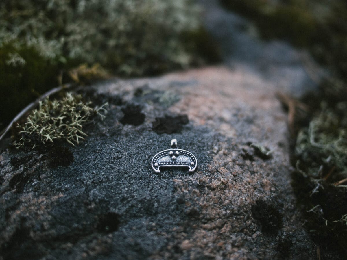 Small Lunula Pendant - Image 3