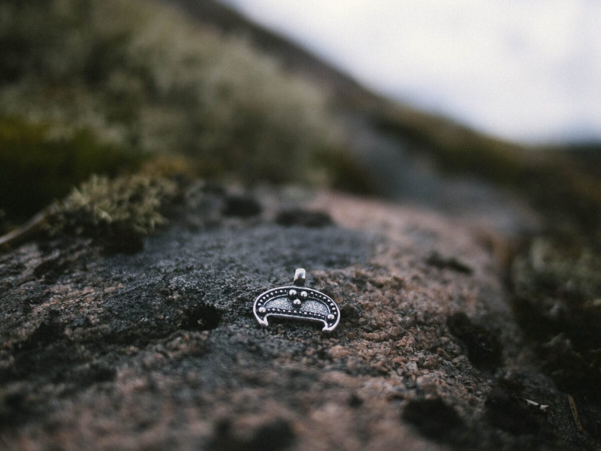 Small Lunula Pendant - Image 4