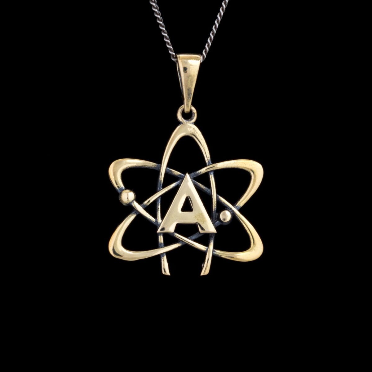 Atheism symbol No God Pendant - Image 5