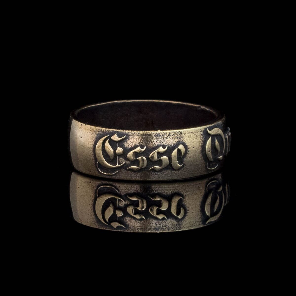 Esse Quam Videri latin phrase ring - Image 4