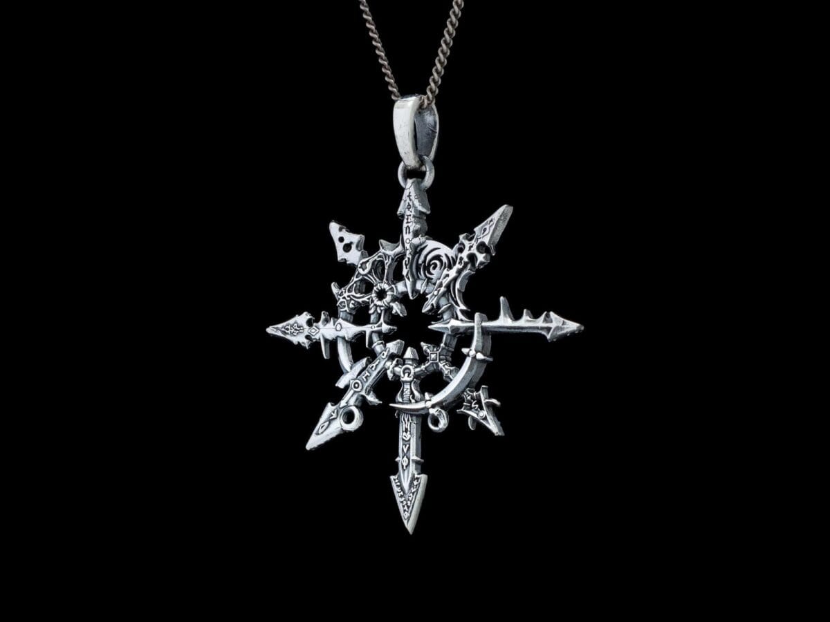 Chaos Star Tze Pendant entch - Image 3