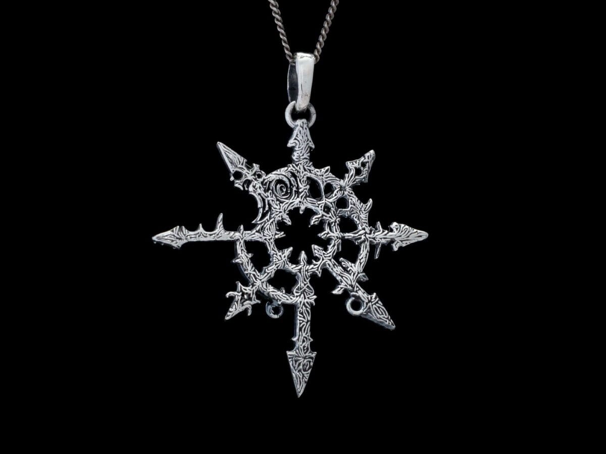 Chaos Star Tze Pendant entch - Image 4
