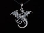 Big fantasy Dragon Pendant