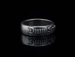 Dum Spiro Spero latin phrase ring