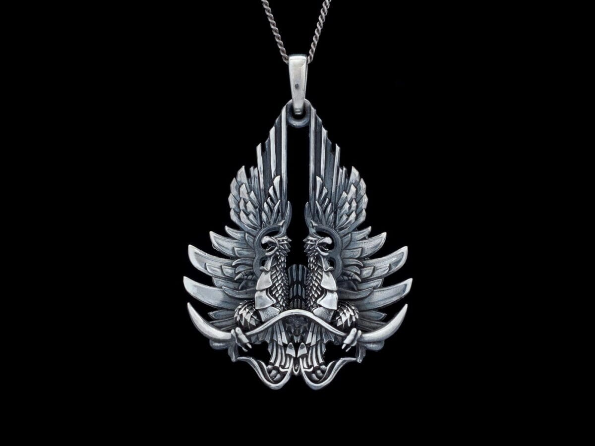 Grey Wardens Dragon Age Pendant - Image 1