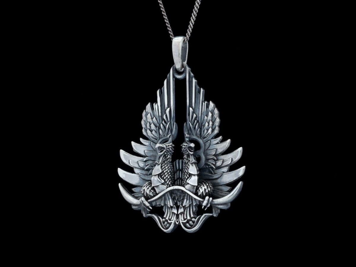 Grey Wardens Dragon Age Pendant - Image 3