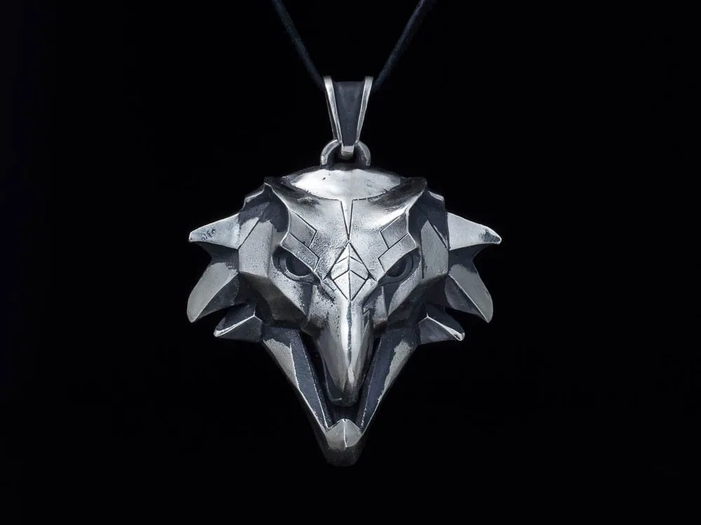 Griffin gryphon Medallion School Pendant - Artifactoria