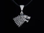House Stark Direwolf Pendant