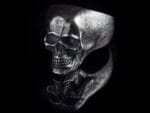 Classic Biker Human Skull Ring