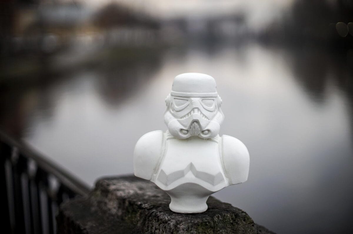 Stormtrooper Bust Statue - Image 2