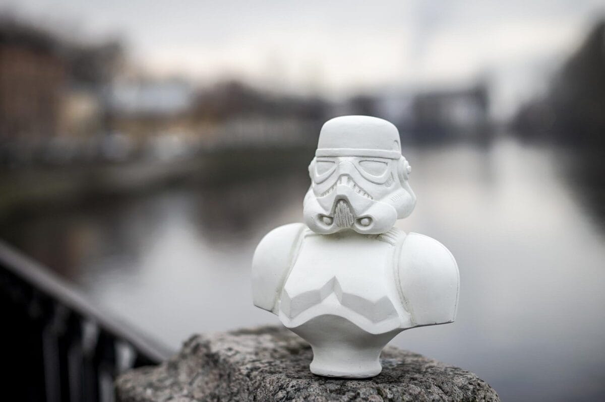Stormtrooper Bust Statue - Image 3