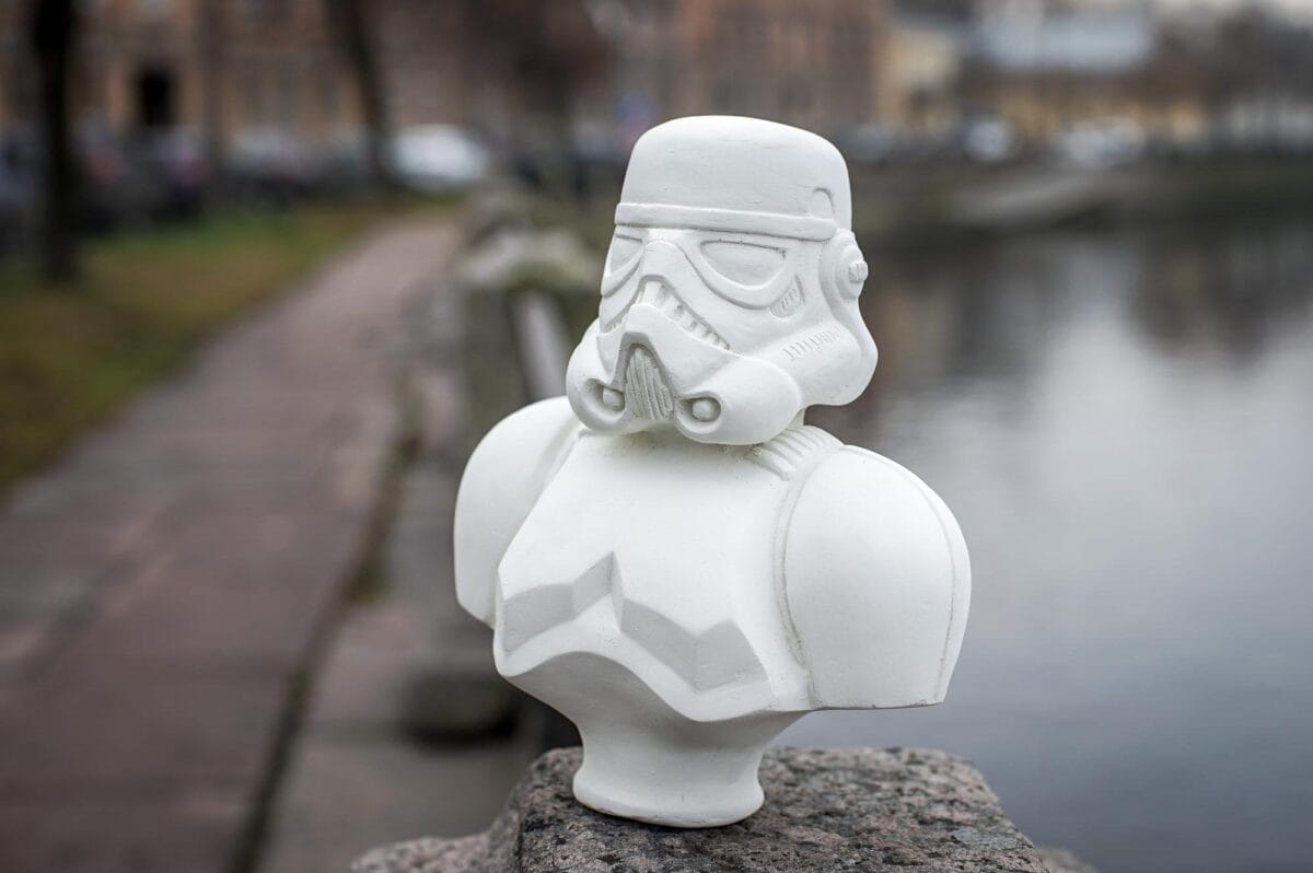 Stormtrooper Bust Statue - Image 4