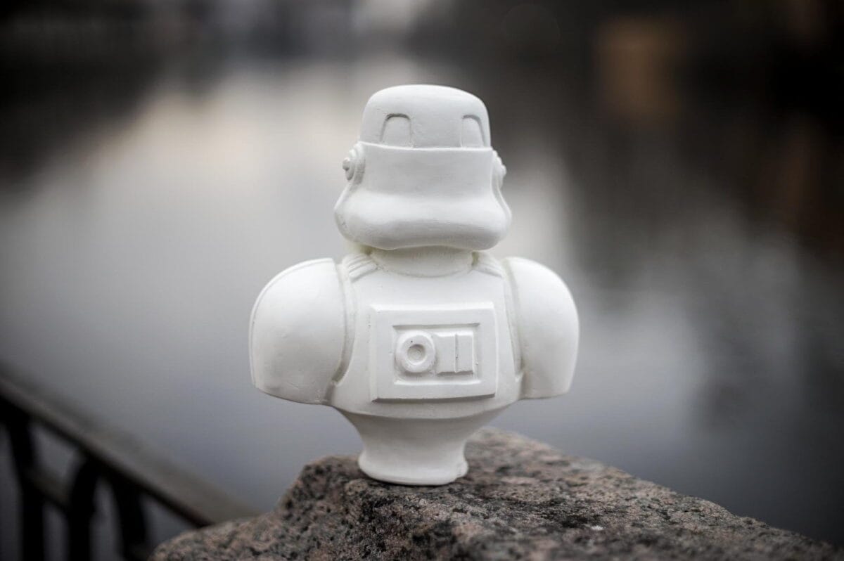 Stormtrooper Bust Statue - Image 7