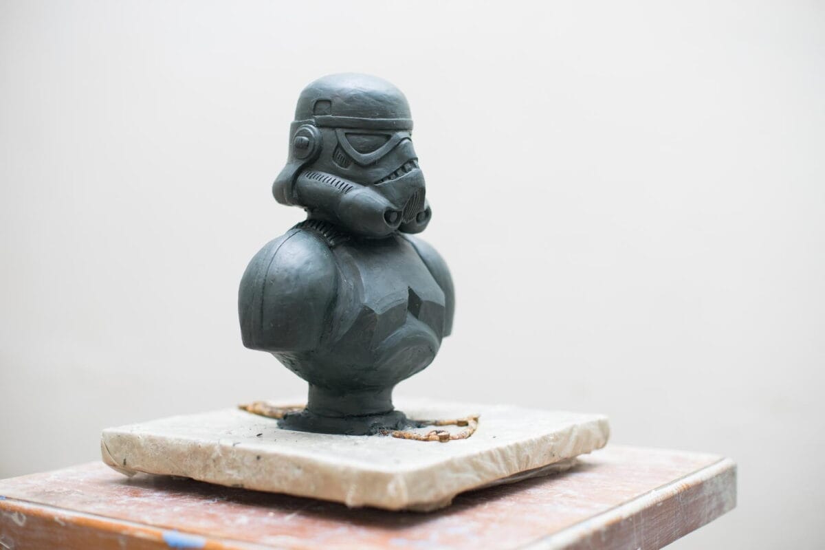 Stormtrooper Bust Statue - Image 9