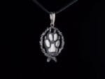 Wolf Paw Pendant