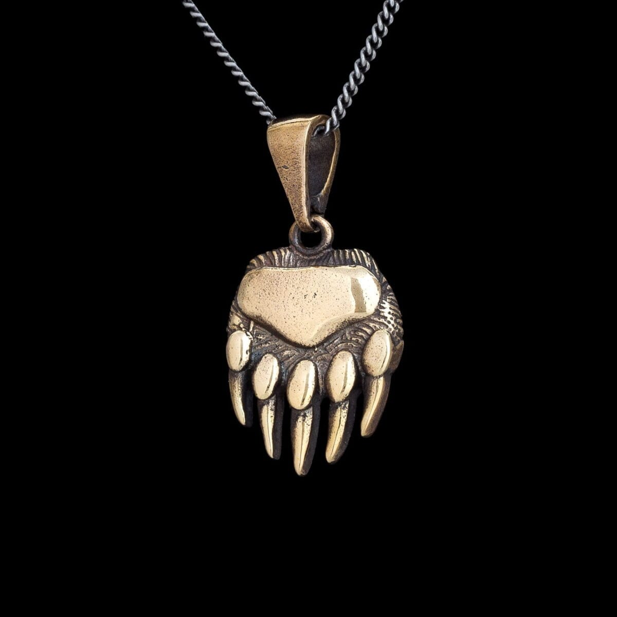 Bear Paw animal Pendant - Image 2
