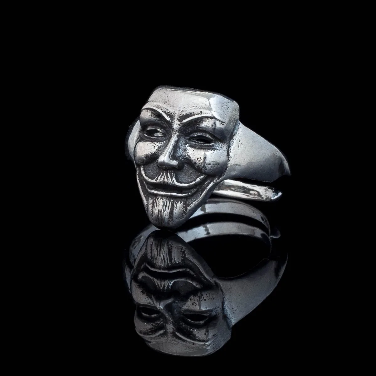 Anonymous Guy Fawkes Ring - Image 1