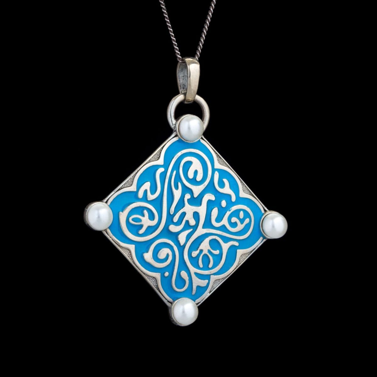 Triss Big Companion of white wolf Medallion Pendant - Image 3