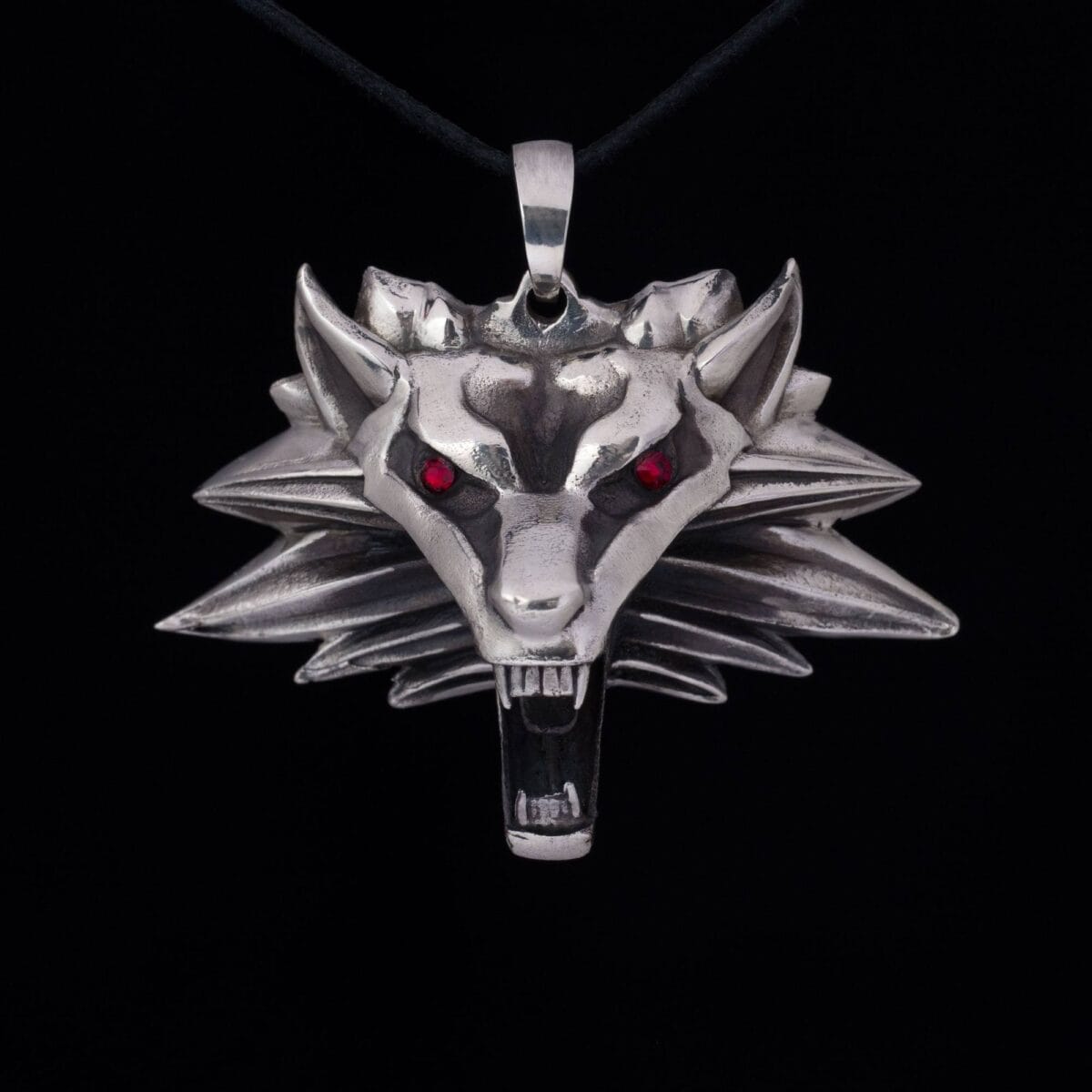 Original Wolf Medallion Geralt Pendant - Image 2