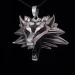 Original Wolf Medallion Geralt Pendant