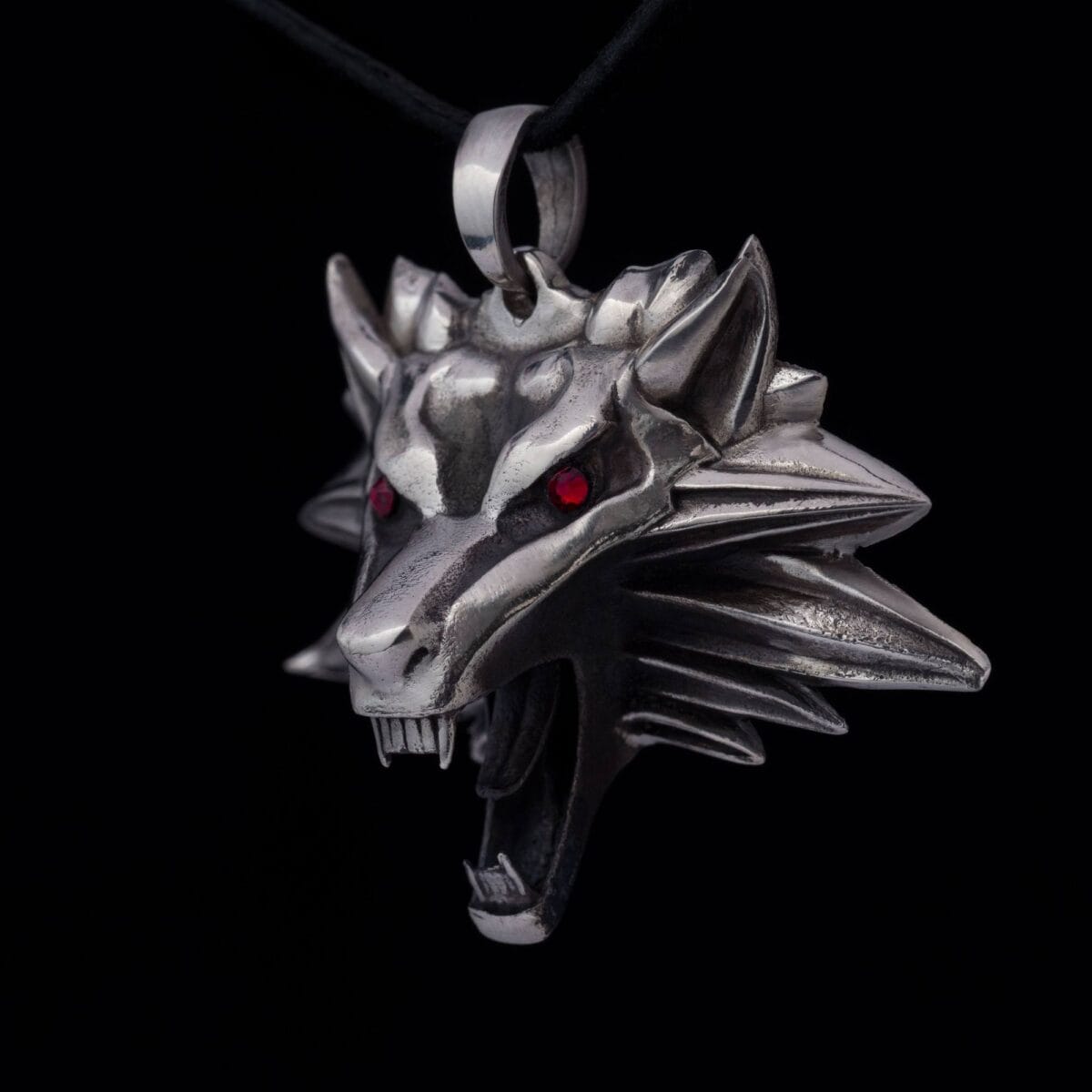 Original Wolf Medallion Geralt Pendant - Image 3