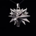 Wolf WH Medallion Geralt Pendant