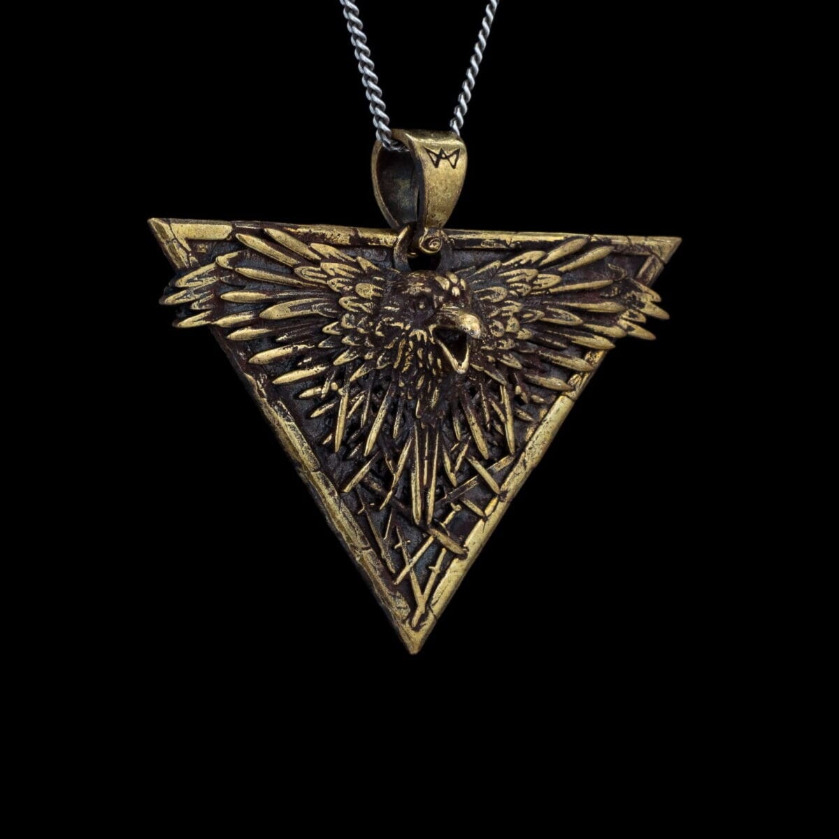 Three-Eyed Raven Pendant - Image 1