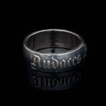 Audaces Fortuna Juvat latin phrase ring