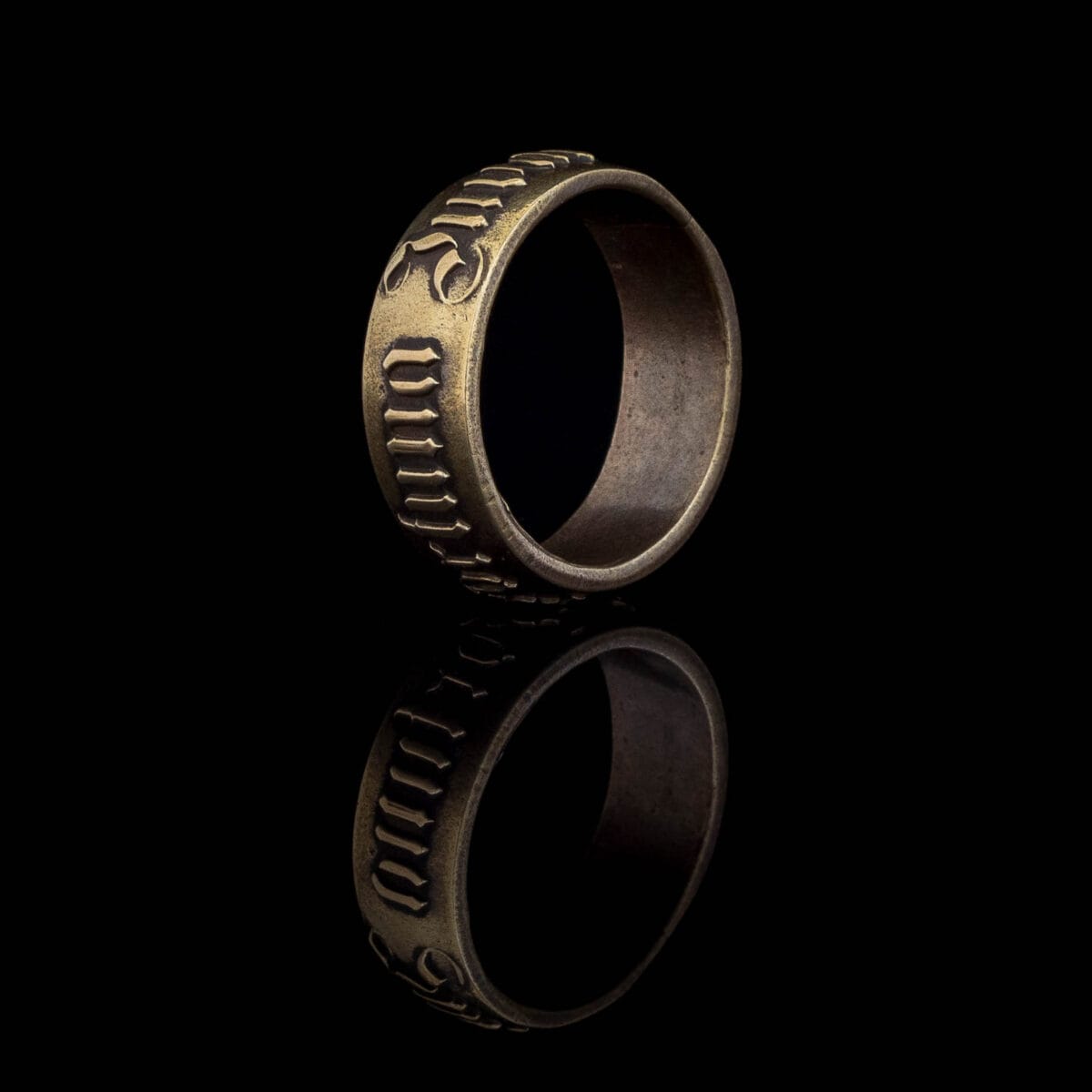Audaces Fortuna Juvat latin phrase ring - Image 7