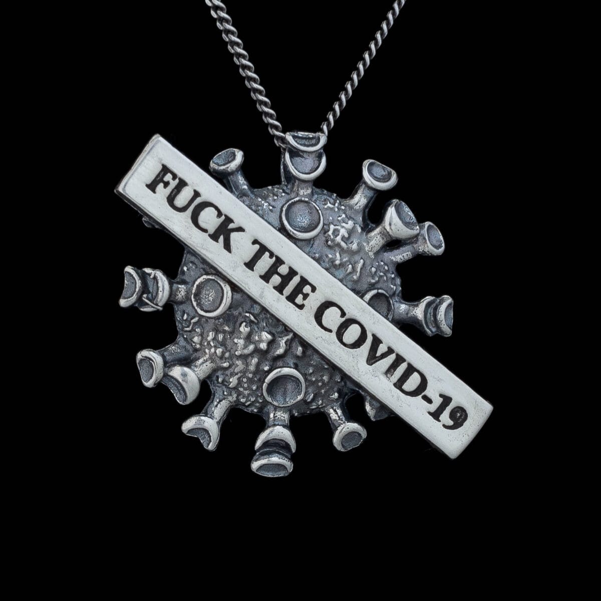 Fuck the Coronavirus Pendant - Image 4