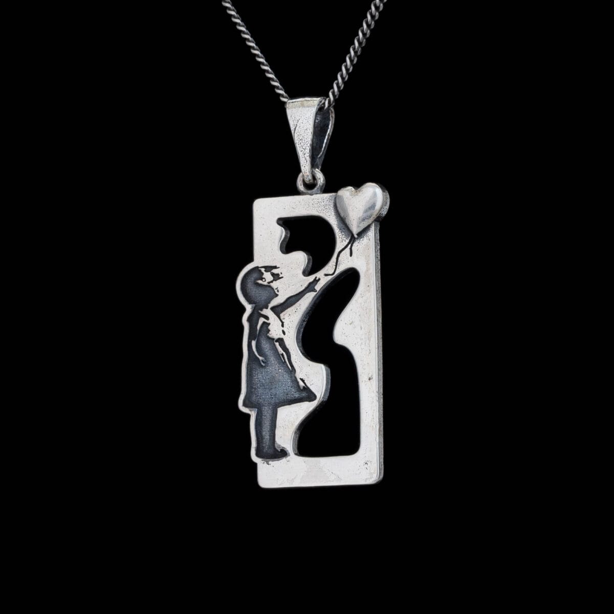 Girl with Balloon Pendant - Image 4