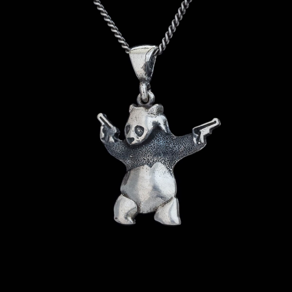 Panda with Guns Pendant - Image 5