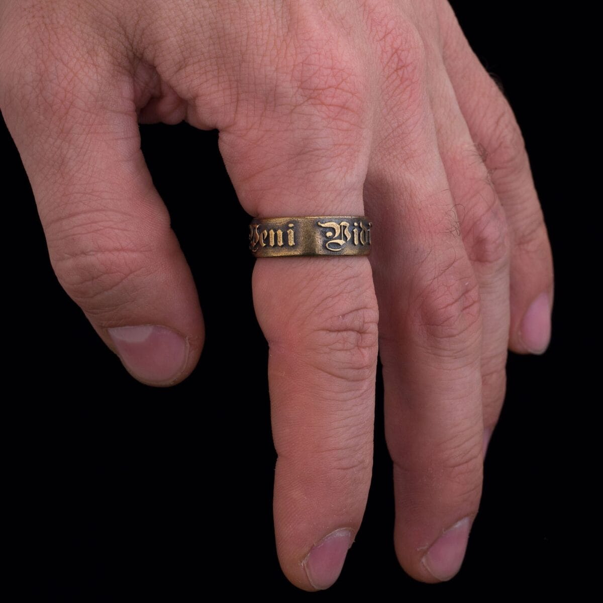Veni Vidi Vici Ring Veni Vidi Vici latin phrase ring - Image 7