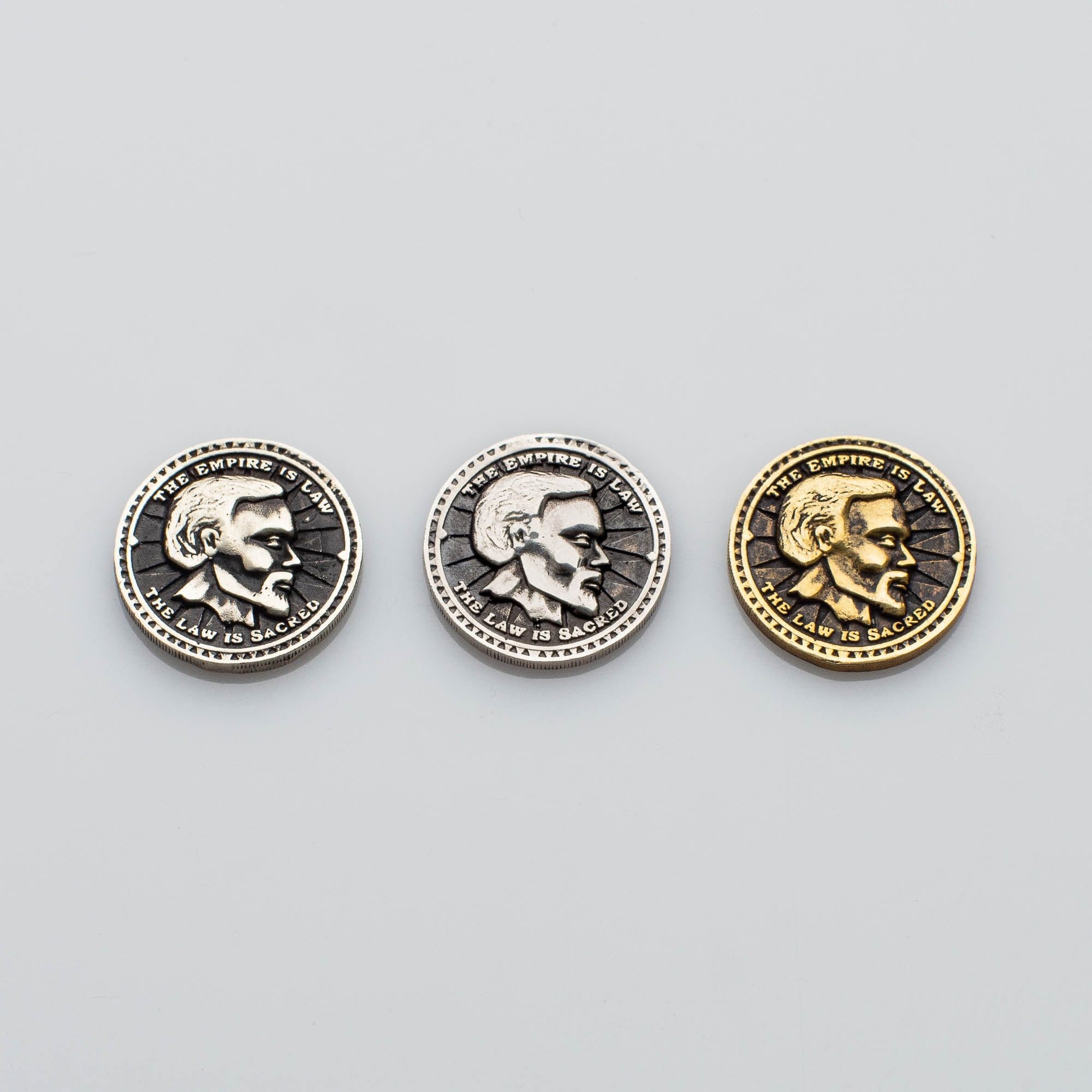 thumbnail image 2 of Skyrim Septim Coin Replica – Bethesda Official, The Elder Scrolls V, Gamer Gift 2 of 5