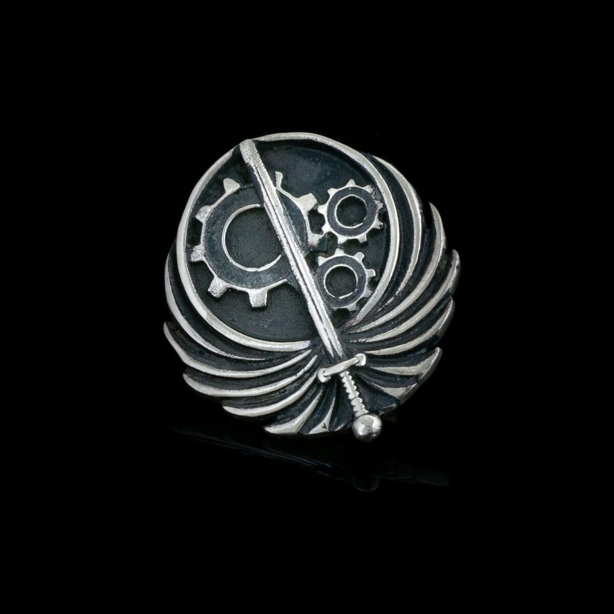 Brotherhood of Steel Pin - Image 1