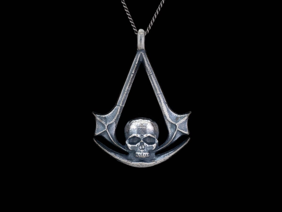 ACreed Black Flag Pendant - Image 1