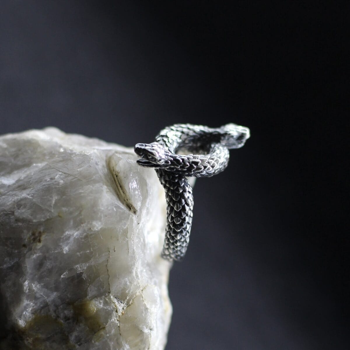 Two-Headed Snake Ring - Image 6