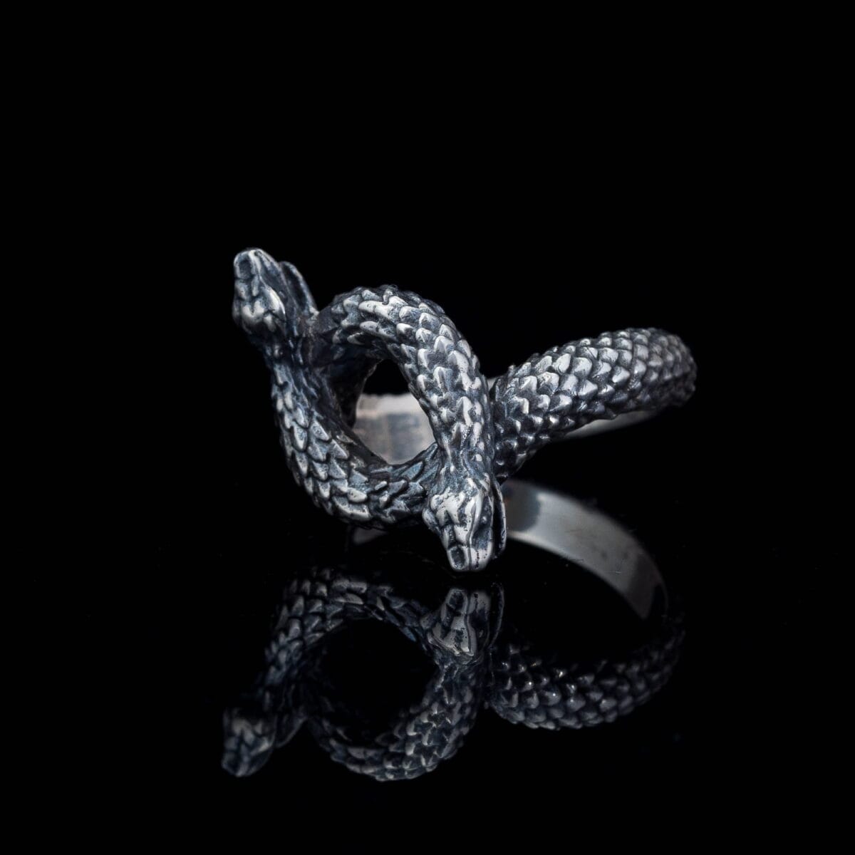 Two-Headed Snake Ring - Image 3