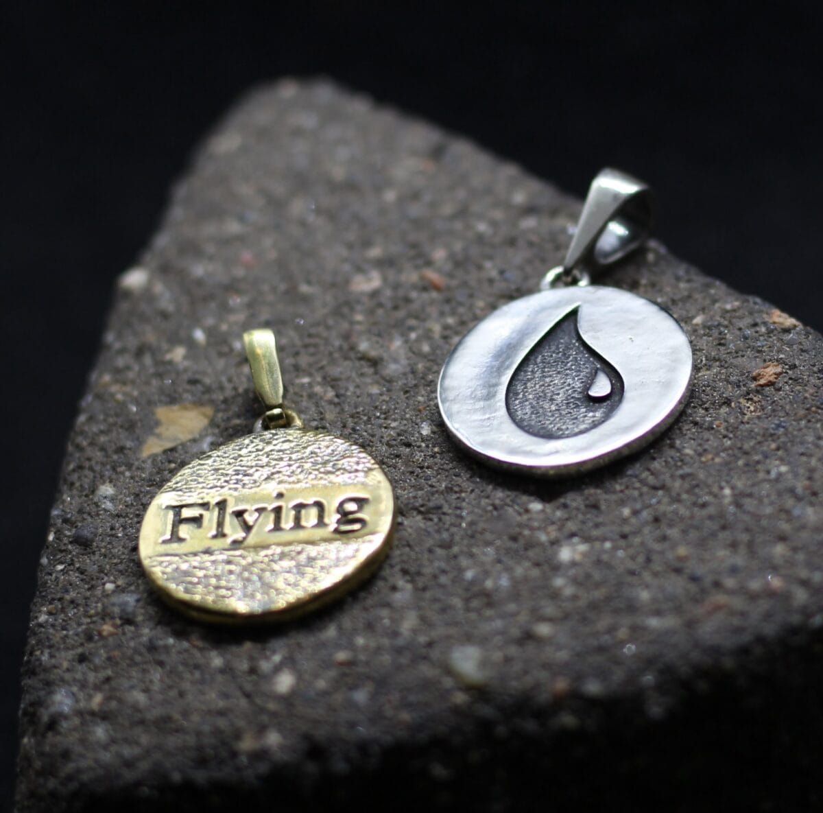 Inspired Magic the Gathering "Island" Pendant - Image 1