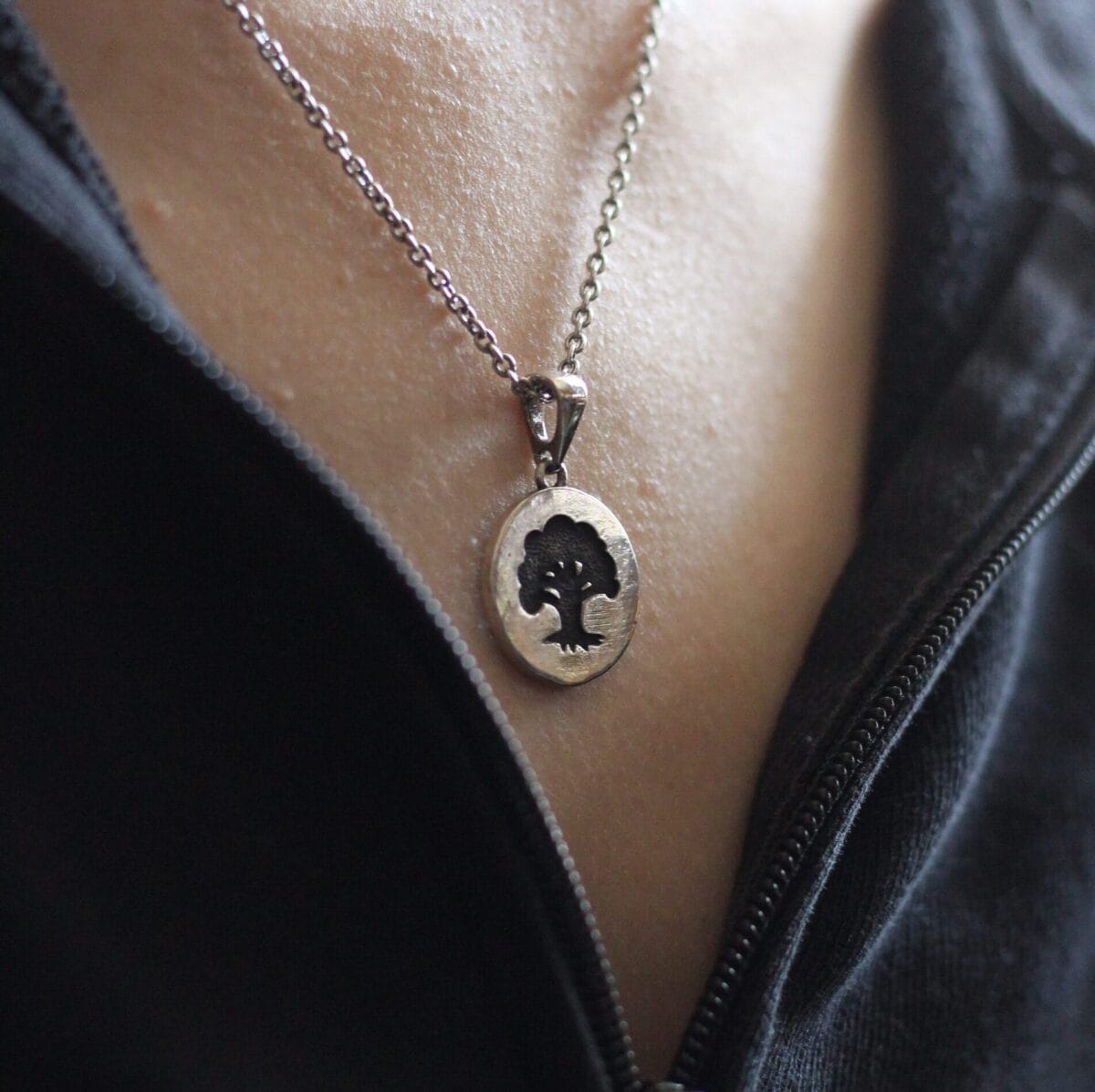 Inspired Magic the Gathering "Forest" Pendant - Image 3