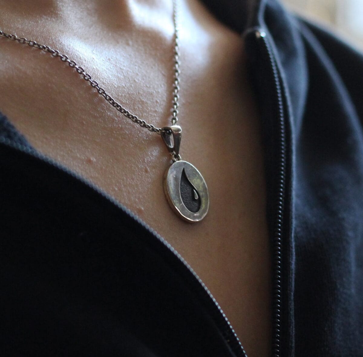 Inspired Magic the Gathering "Island" Pendant - Image 3