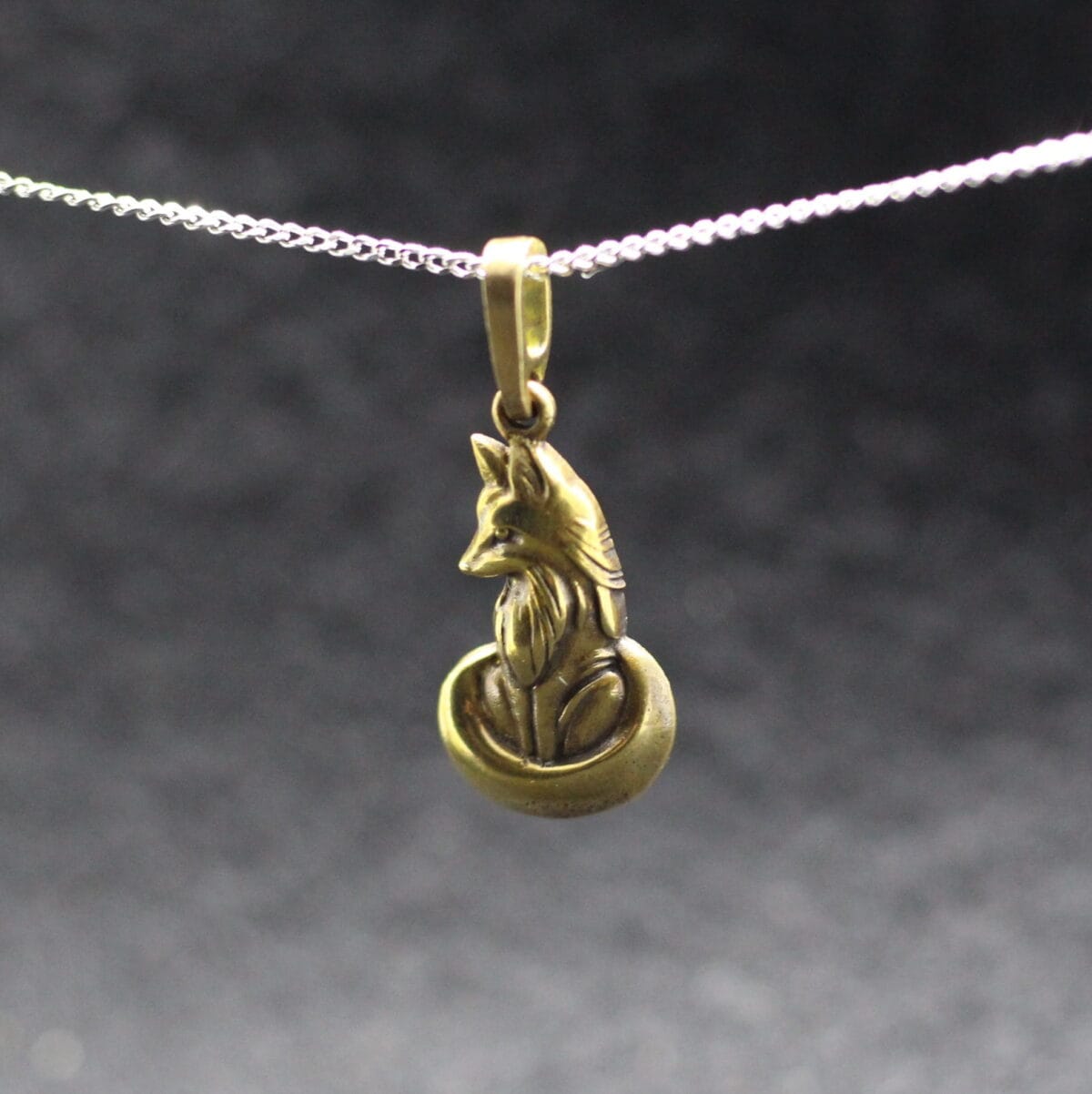 Small cute fox pendant - Image 3