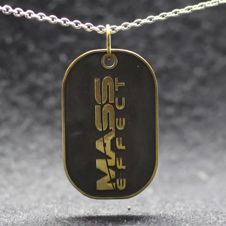 thumbnail image 2 of Mass Effect 3 Limited Edition N7 Dog Tags – Out Of Production Metal Collectible 2 of 6