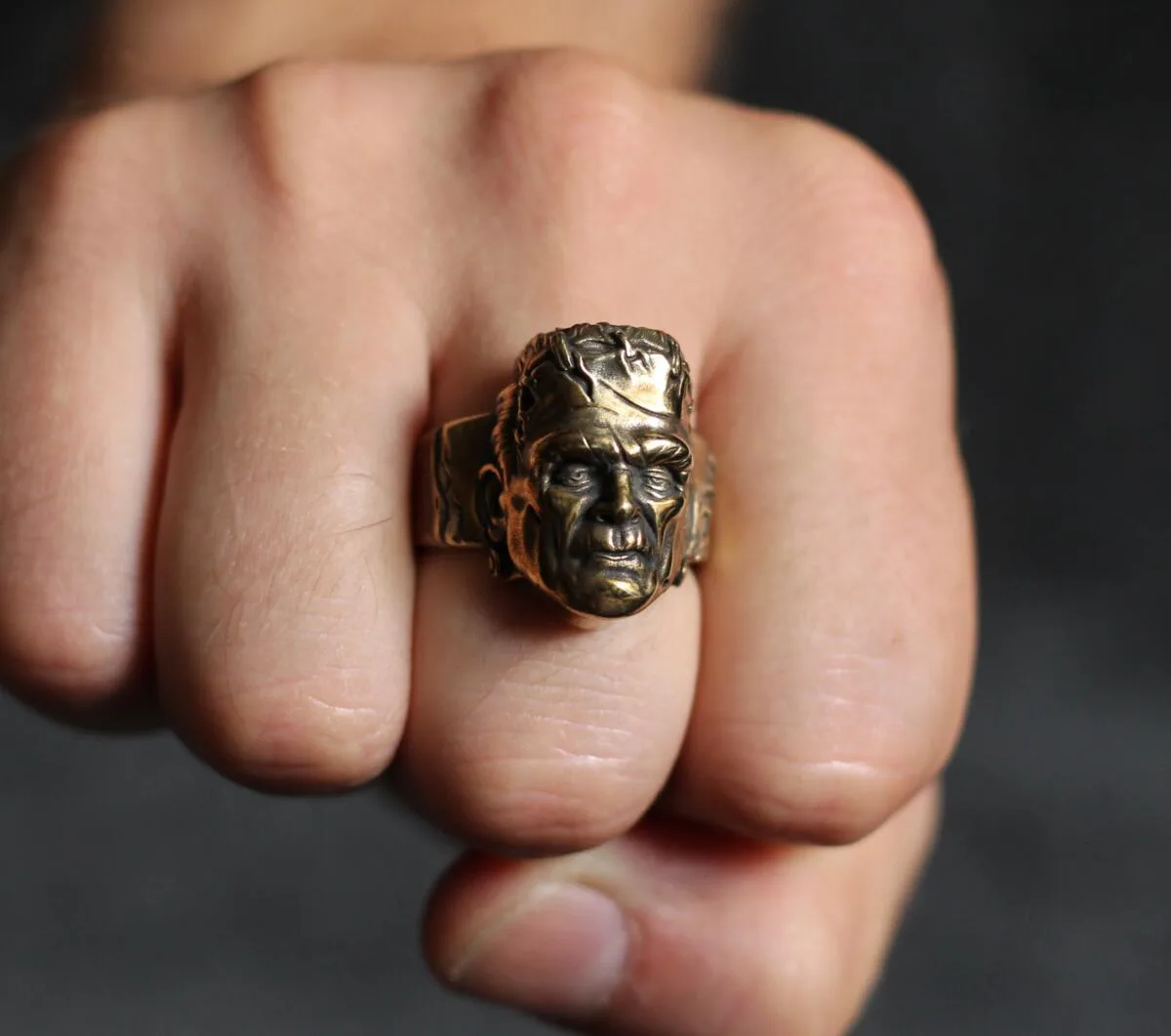 Monster of Frankenstein ring - Artifactoria