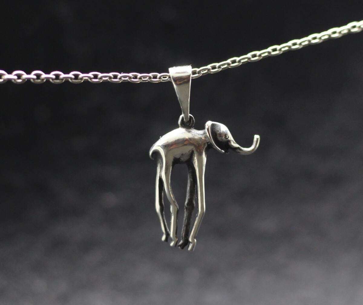 Small Salvador Dali's Elephant Pendant