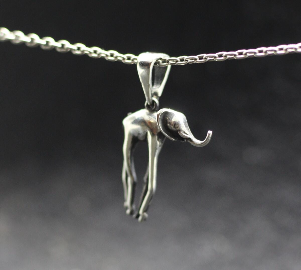 Small Salvador Dali's Elephant Pendant