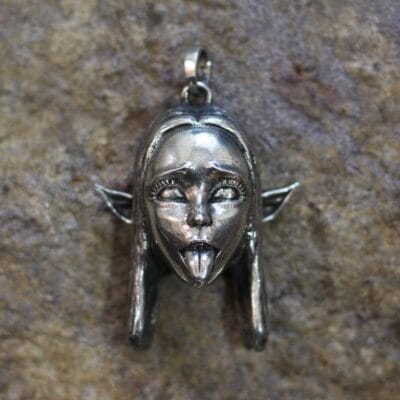 Ahegao girl anime manga face アヘ顔 O-Face pendant