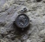 Ancient Coin pendant Marcus Aurelius Stoicism