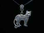 Celtic Cat Pendant