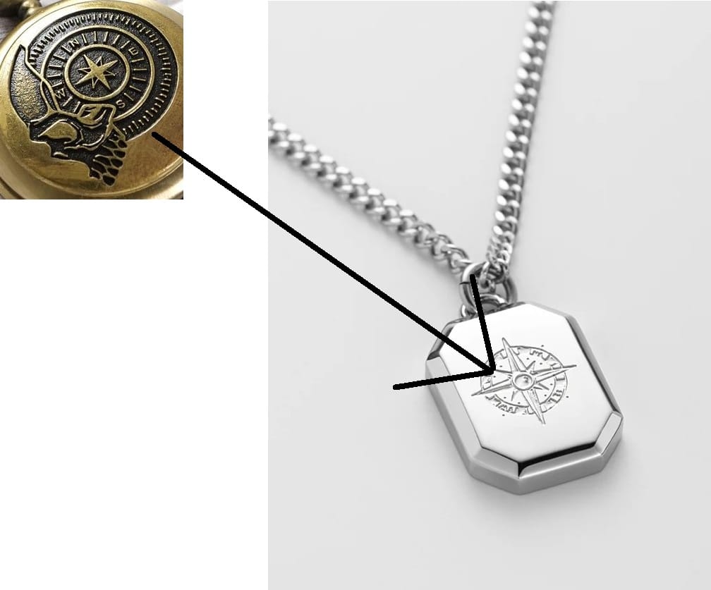 IMG_3966 The Dark Pictures Man of Medan jewelry pendant - Image 1